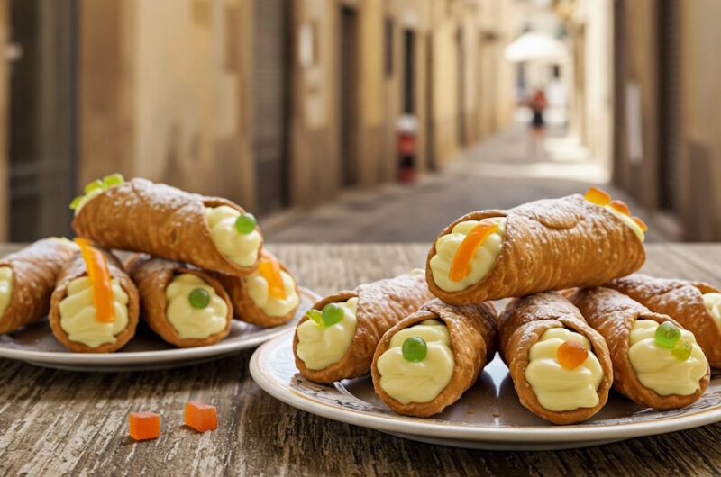Sizilianisches Cannoli Rezept für ca. 12 Stück