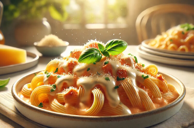 Pasta mit Käsesauce – Das beste italienische Rezept