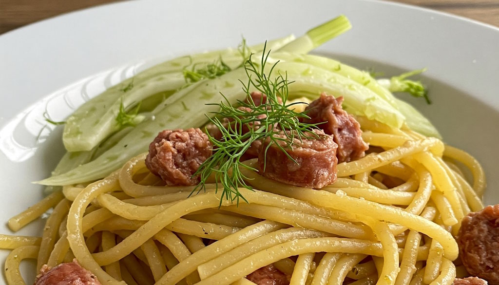 Pasta Salsiccia und Fenchel