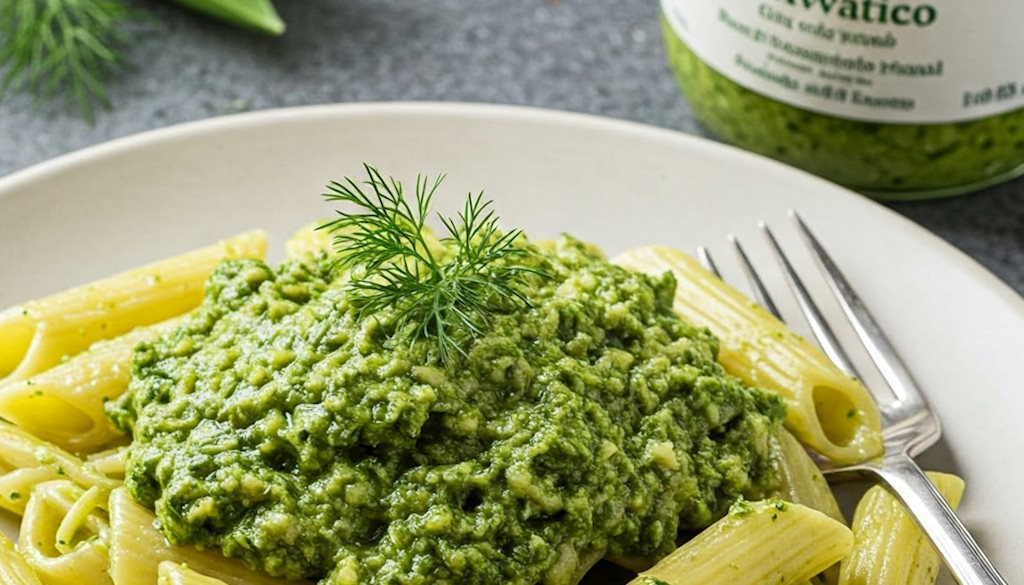 Finocchietto Selvatico Pesto mit Pasta