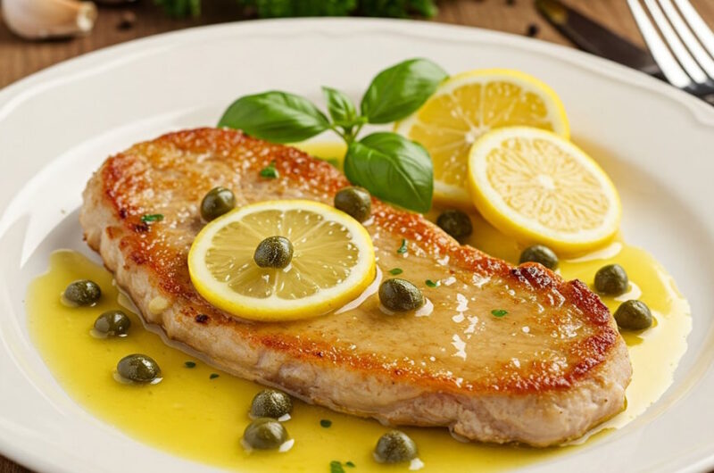 Scaloppine al Limone – Kalbsschnitzel mit Zitrone italienischer Art