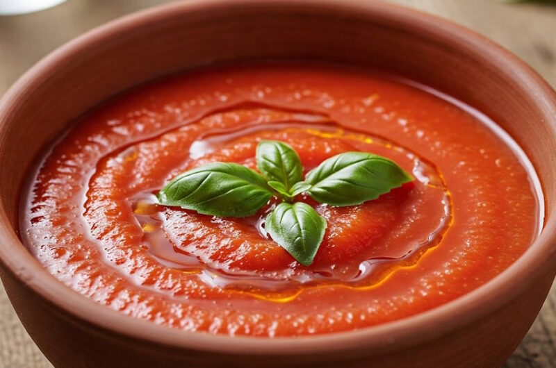 Zuppa di Pomodoro: Klassische italienische Tomatensuppe
