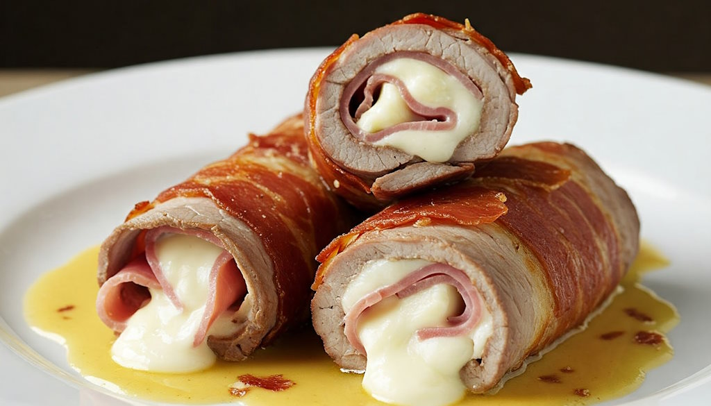 Involtini alla Milanese mit Speckmantel