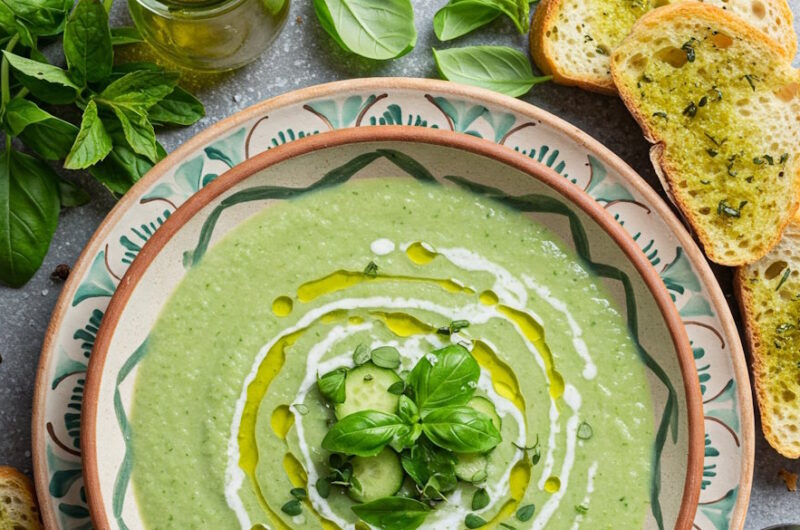 Kalte Gurkensuppe auf italienische Art – Originales Rezept