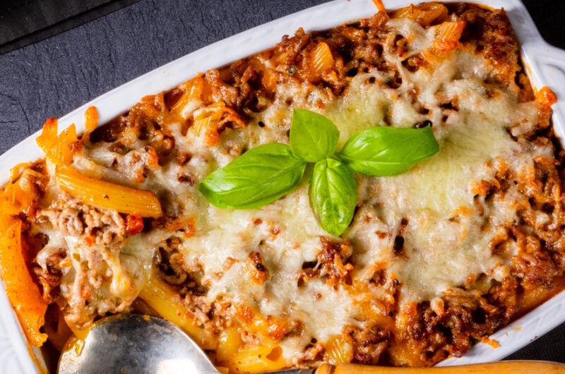 Pasta Ncasciata - der leckere italienische Nudelauflauf