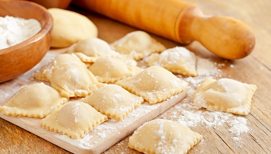 Ravioli mit Füllung selber machen