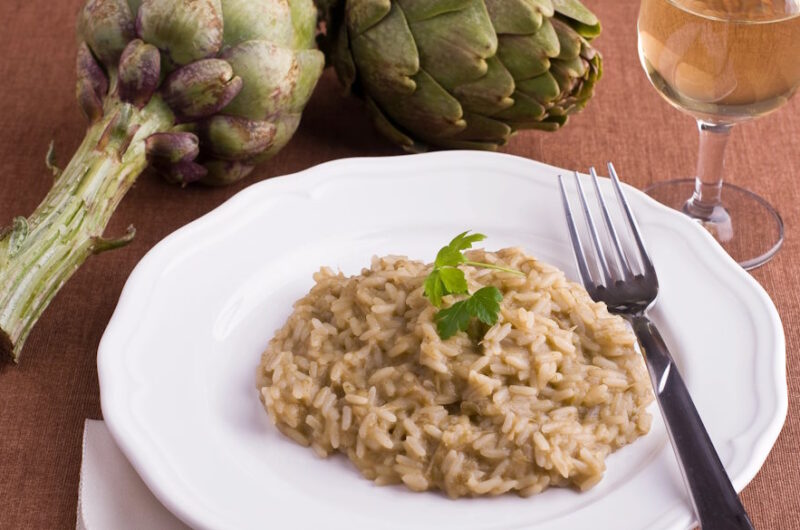 Risotto ai Carciofi – Cremiges Risotto mit Artischocken