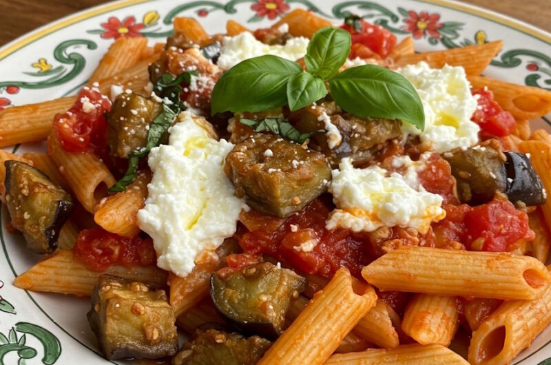 Pasta alla Norma: Sizilianisches Pasta-Rezept mit Auberginen
